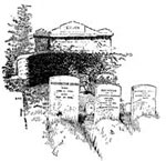Washington Irving: Irving's Grave at Sleepy Hollow Cemetery